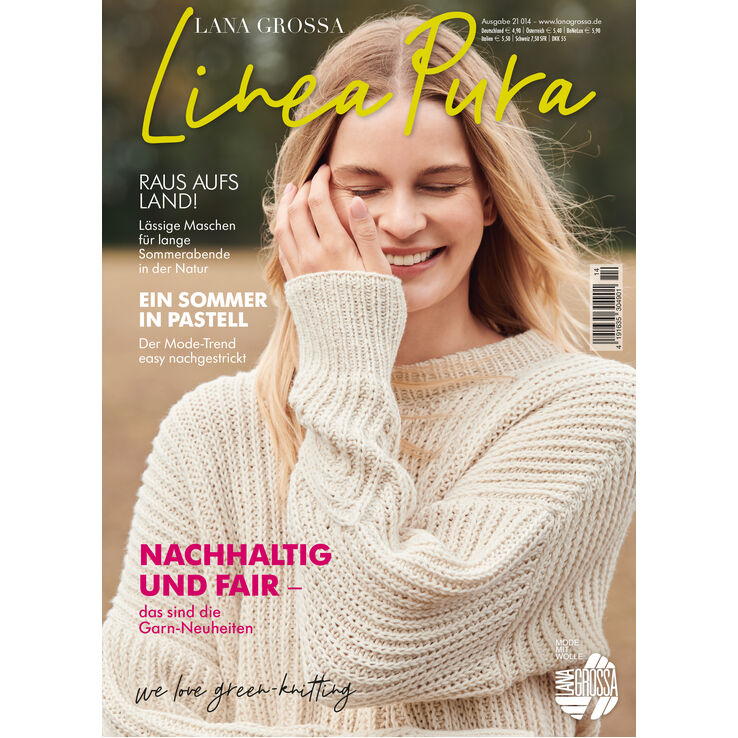 LINEA PURA No. 14 - Magasin (DE) + Opskrifter (DK) fra Lana Grossa