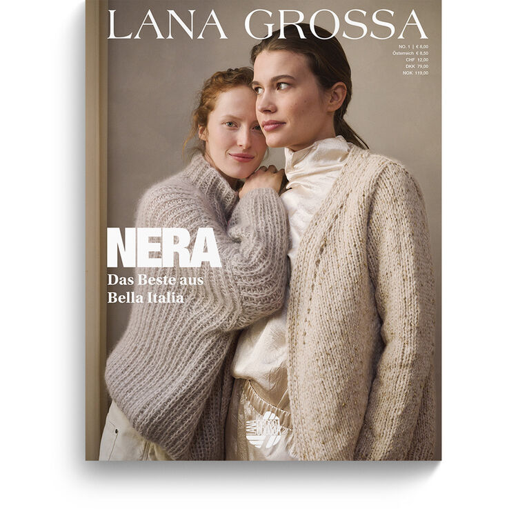 Nera No. 1 - Magasin (DE) + Strikkeopskrifter (DK) fra Lana Grossa