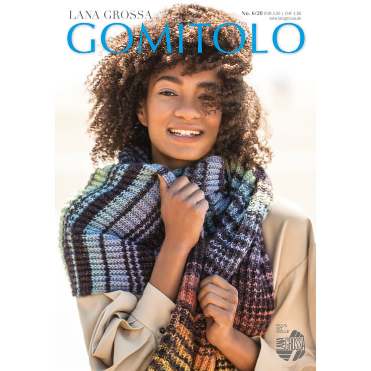 GOMITOLO No. 6 - Magasin (DE) + Strikkeopskrifter (DK) fra Lana Grossa