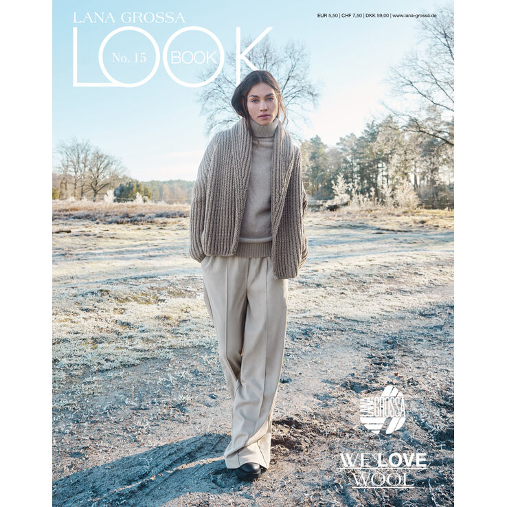 LOOKBOOK No. 15 - Magasin (DE) + Strikkeopskrifter (DK) fra Lana Grossa