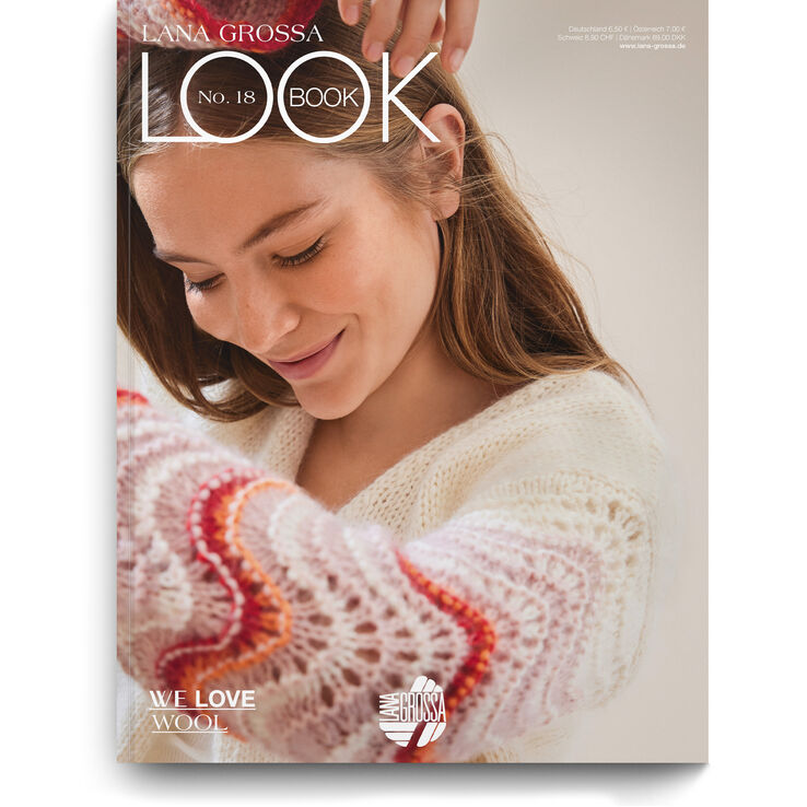 LOOKBOOK No. 18 - Magazin (DE) + Anleitungsteil (DK) fra Lana Grossa