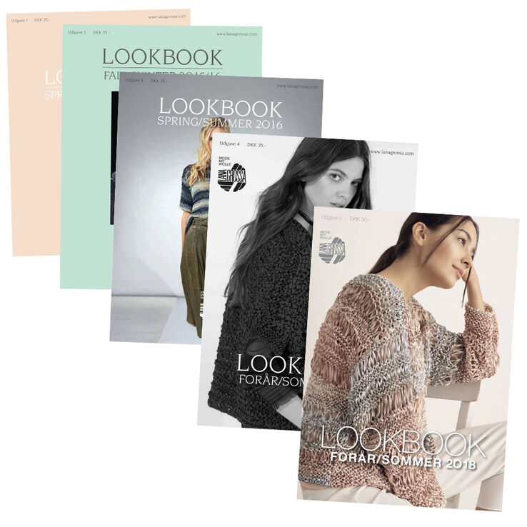 LOOKBOOK Udgave 1-5 (DK) fra Lana Grossa