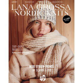 Nordic Knits No. 1 - Magasin (DE) + Opskrifter (DK) fra Lana Grossa