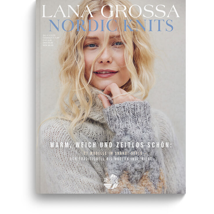 Nordic Knits No. 4 - Magasin (DE) + Strikkeopskrifter (DK) fra Lana Grossa