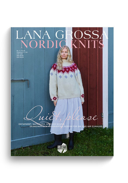 Lana Grossa Nordic Knits No. 5 - German Edition + QR-koden