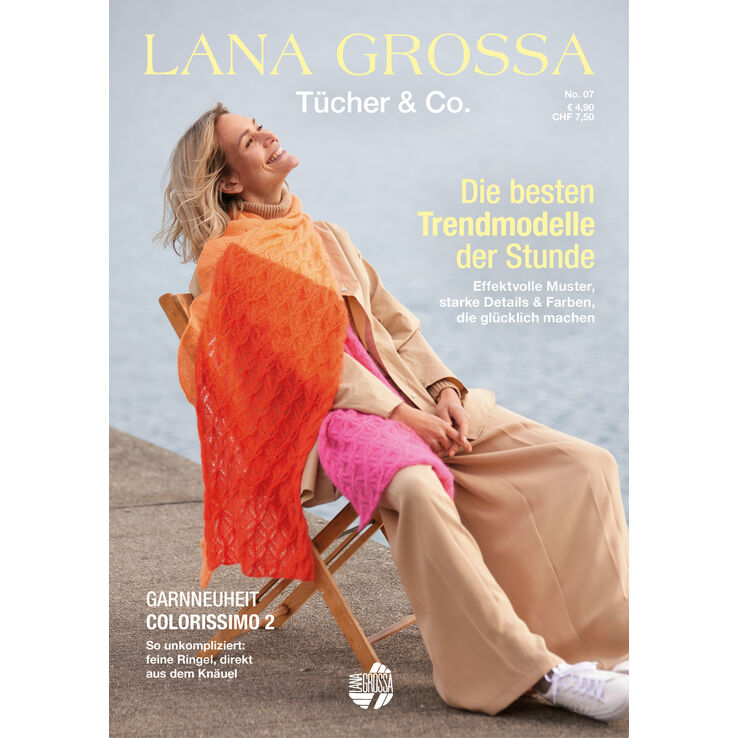 Tücher & Co. No. 7 - German Edition fra Lana Grossa