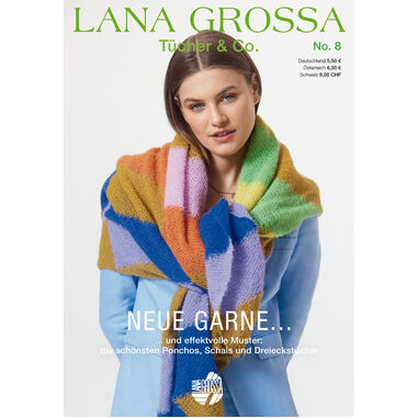 Lana Grossa Tücher & Co. No. 8 - German Edition