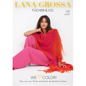 Tücher & Co. No. 5 - Magasin (DE) + Opskrifter (DK) fra Lana Grossa