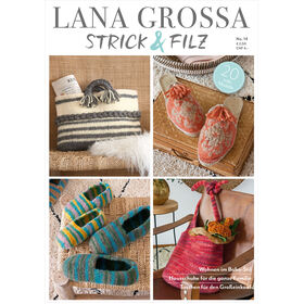 STRICK & FILZ No. 14 - German Edition fra Lana Grossa