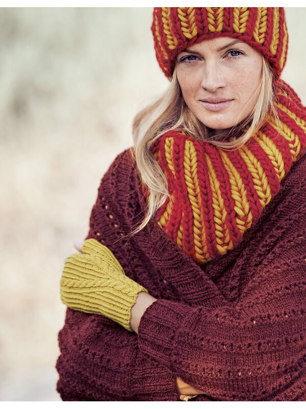 Lana Grossa PULSVARMERE Cool Wool - Strikkeopskrift (NO)