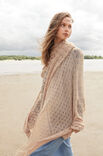 Lana Grossa TREKANTTØRKLÆDE Cool Wool Lace - Strikkeopskrift (NO)