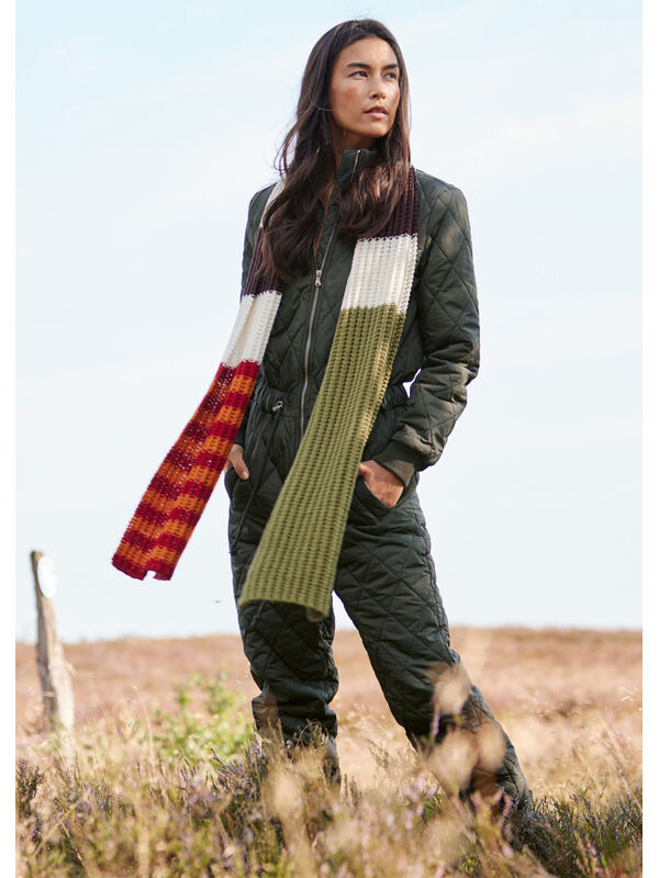 Lana Grossa SJAL Cool Wool Big - Strikkeopskrift (SE)