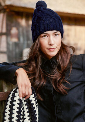 HUE Alta Moda Cashmere 16 - Strikkeopskrift (SE) fra Lana Grossa