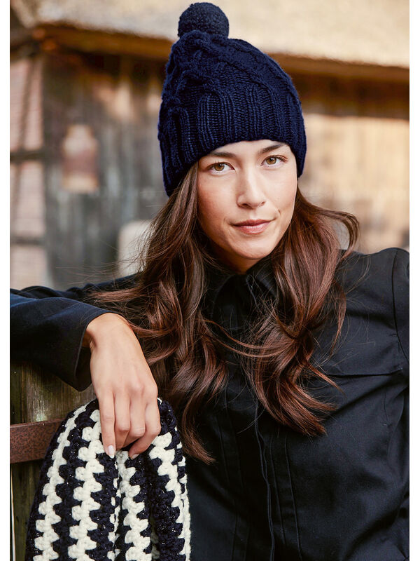 Lana Grossa HUE Alta Moda Cashmere 16 - Strikkeopskrift (SE)