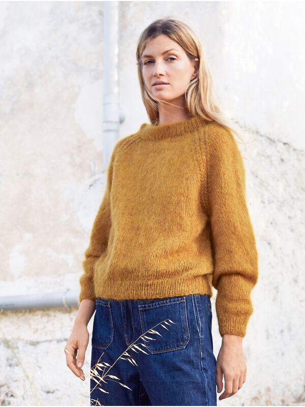 Lana Grossa RAGLANSWEATER Brigitte No. 3