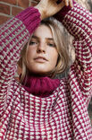 Lana Grossa PULLOVER Brigitte No. 2 - Strikkeopskrift (SE)