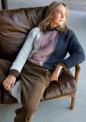 PULLOVER Brigitte No. 2 & Brigitte No. 3 - Strikkeopskrift (SE) fra Lana Grossa