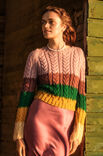 Lana Grossa PULLOVER Brigitte No. 2 & Brigitte No. 3 - Strikkeopskrift (SE)