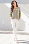 Lana Grossa JAKKE MED COLOURBLOCKS Linarte