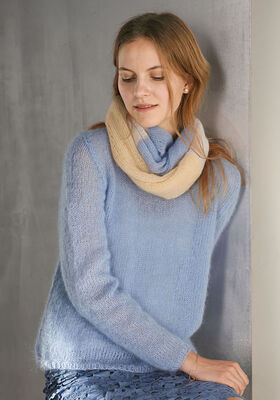 PULLOVER Silkhair fra Lana Grossa