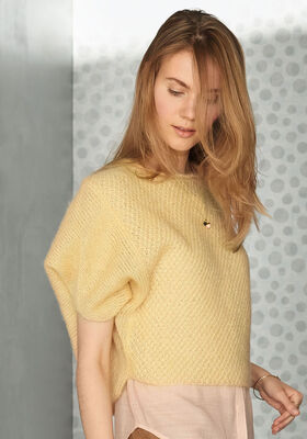 BLUSE Silkhair fra Lana Grossa