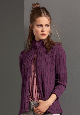 JAKKE Cool Wool Big Melange fra Lana Grossa
