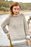 Lana Grossa RAGLANSWEATER Alta Moda Alpaca