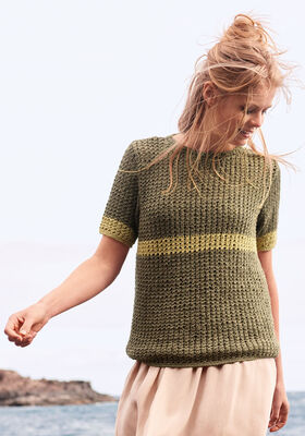 BLUSE Linarte fra Lana Grossa
