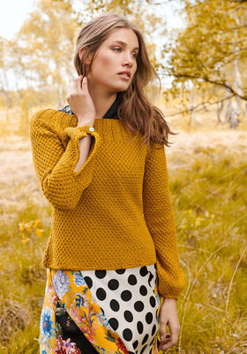 PULLOVER Bingo Melange fra Lana Grossa