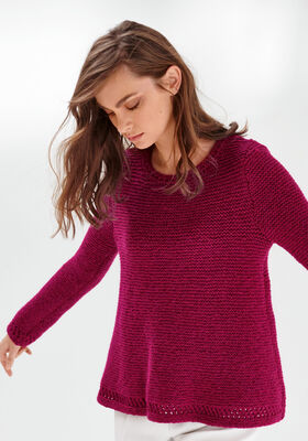 PULLOVER Alta Moda Alpaca - Strikkeopskrift (NO) fra Lana Grossa