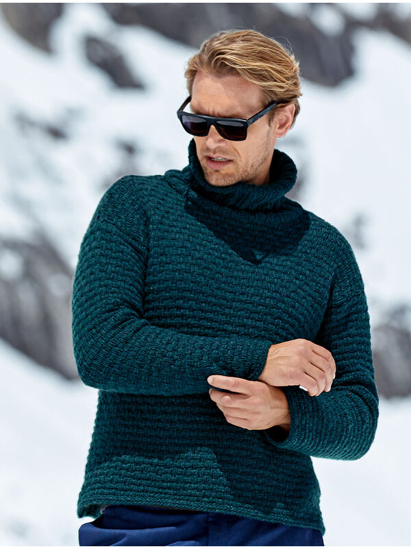 Lana Grossa PULLOVER Alta Moda Cashmere 16 (MAND) - Strikkeopskrift (NO)