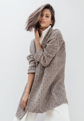 CARDIGAN Cashmere 16 Fine - Strikkeopskrift (NO) fra Lana Grossa