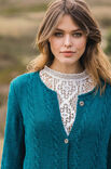 Lana Grossa CARDIGAN Cool Wool Melange - Strikkeopskrift (NO)
