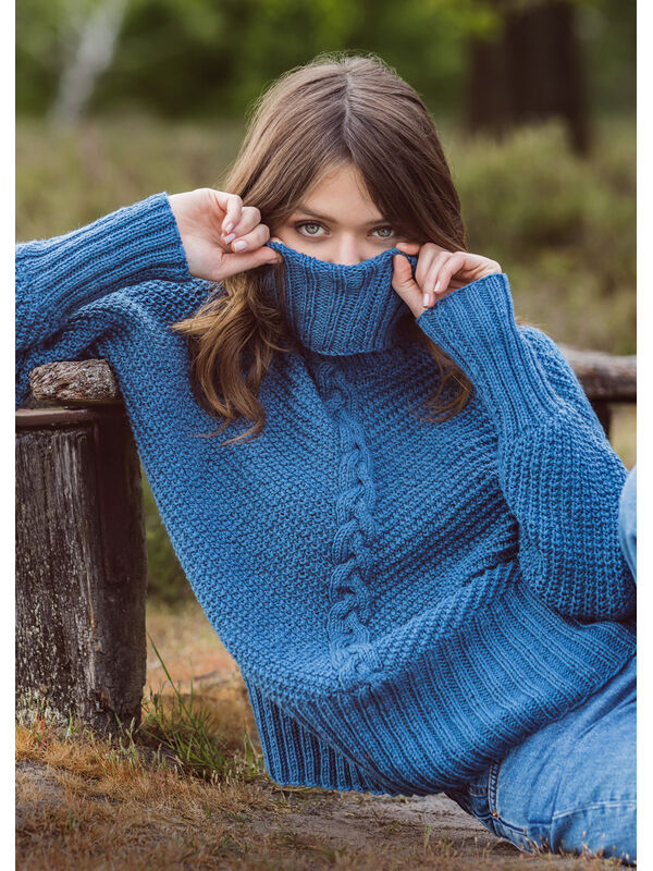 Lana Grossa PULLOVER Merino Uno - Strikkeopskrift (SE)
