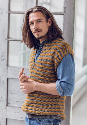 SLIPOVER Cool Wool Big & Cool Wool Big Melange - Strikkeopskrift (NO) fra Lana Grossa