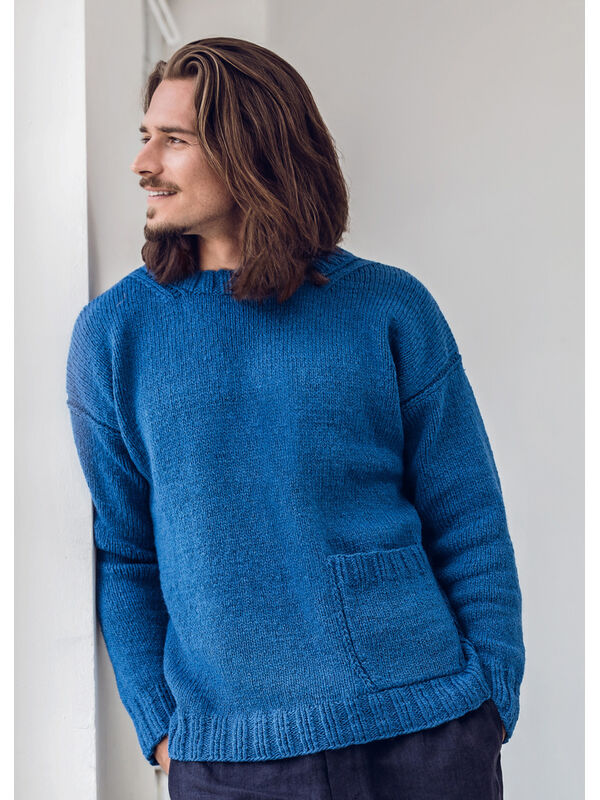 Lana Grossa PULLOVER Alta Moda Alpaca - Strikkeopskrift (NO)