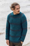 Lana Grossa PULLOVER Fusione & Bingo Melange - Strikkeopskrift (NO)