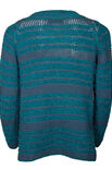 Lana Grossa PULLOVER Fusione & Bingo Melange - Strikkeopskrift (NO)