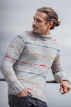 Lana Grossa PULLOVER Benessere Tweed & Brigitte No. 2 - Strikkeopskrift (NO)
