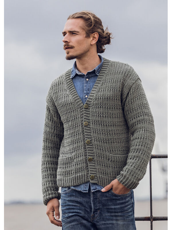 Lana Grossa CARDIGAN Bingo - Strikkeopskrift (NO)