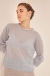 Lana Grossa SWEATER Silkhair - Strikkeopskrift (SE)