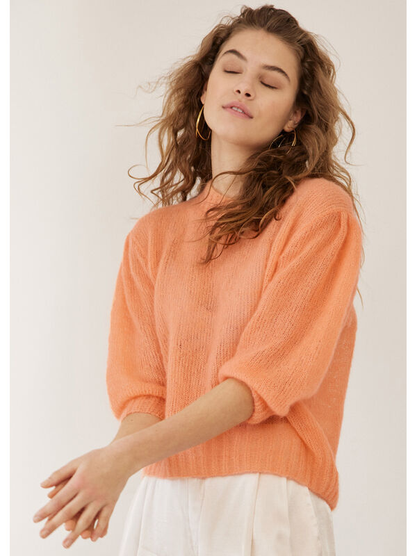 Lana Grossa SWEATER Silkhair - Strikkeopskrift (SE)