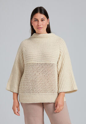 PULLOVER Landlust Alpaka Merino 100 fra Lana Grossa