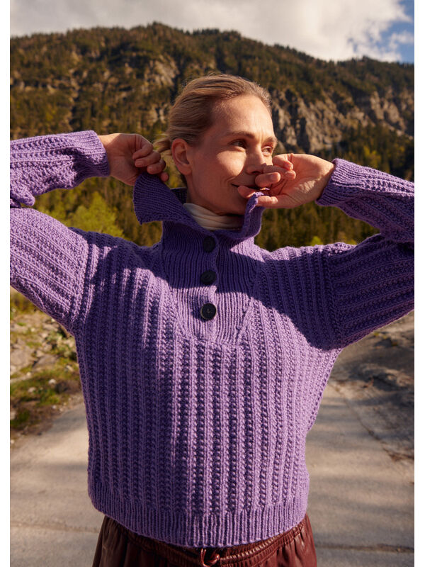 Lana Grossa PULLOVER Landlust Alpaka Merino 100