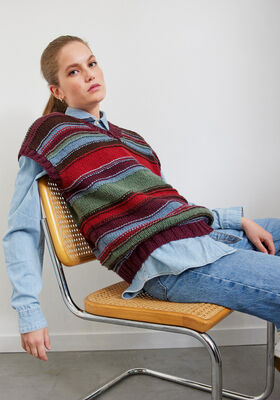 SLIPOVER Alta Moda Cashmere 16 fra Lana Grossa