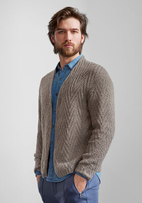 CARDIGAN Cashmere 16 Fine fra Lana Grossa