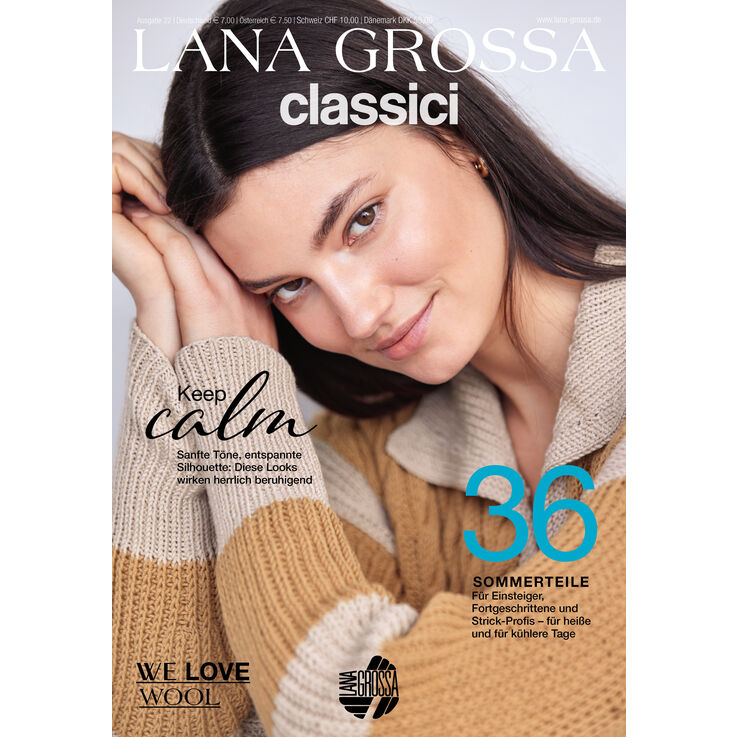 Classici No. 22 - Magasin (DE) + Opskrifter (DK) fra Lana Grossa