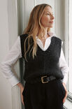Lana Grossa SLIPOVER Alta Moda Cashmere 16 - Strikkeopskrift (DK)