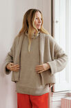 Lana Grossa CARDIGAN Cashmere Verde - Strikkeopskrift (SE)