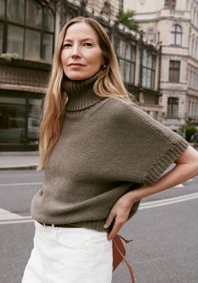 PULLOVER Cool Wool Mélange - Strikkeopskrift (SE) fra Lana Grossa